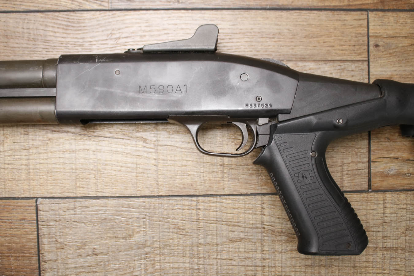 MOSSBERG M590A1 12GA Police Trade-In Shotgun with SureFire Forend