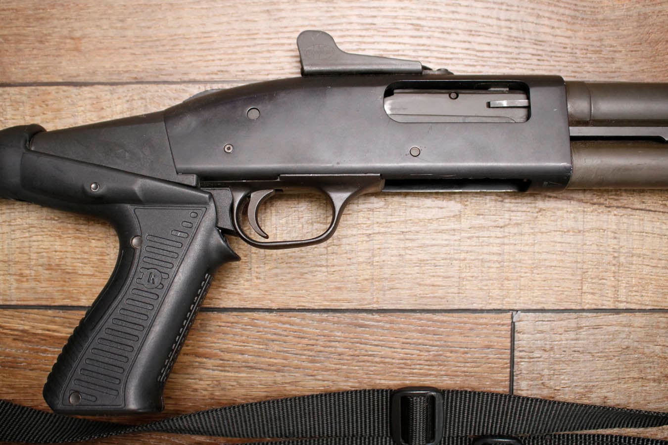 MOSSBERG M590A1 12GA Police Trade-In Shotgun with SureFire Flashlight