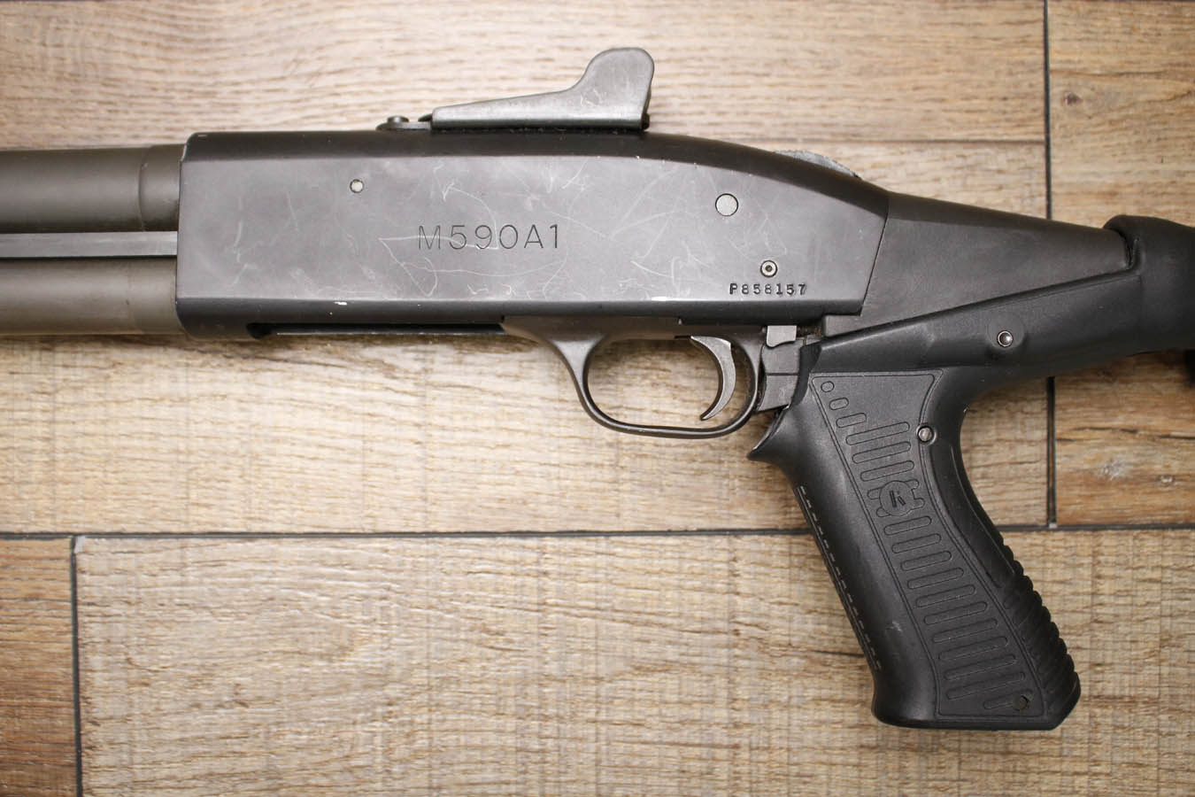 MOSSBERG M590A1 12GA Police Trade-In Shotgun with SureFire Forend
