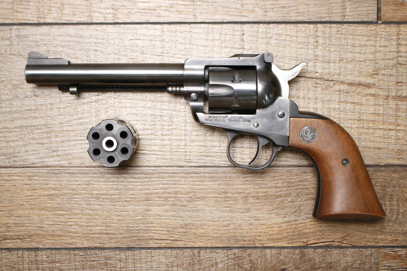 RUGER New Model Single Six 22LR Police Trade-In Revolver