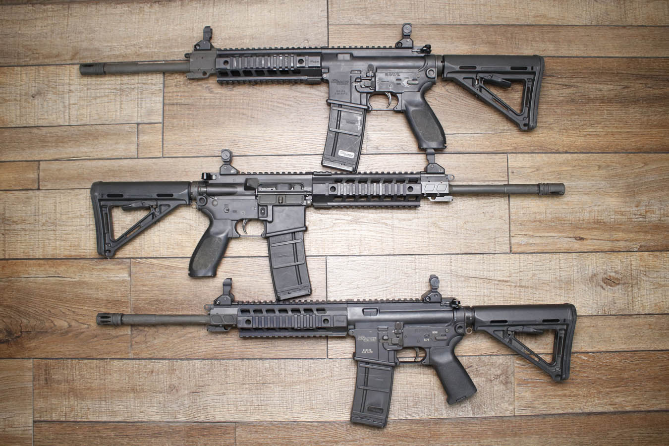 SIG SAUER SIG556 5.56mm Gas Piston Police Trade-in Rifle with Magpul Stock
