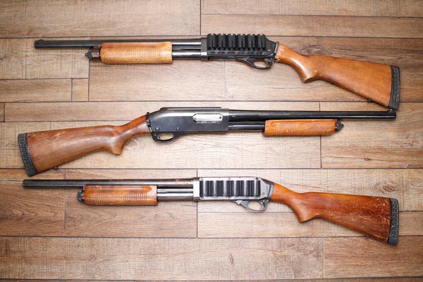 REMINGTON 870 Police Magnum 12GA Police Trade-In Shotgun with Wood Stock