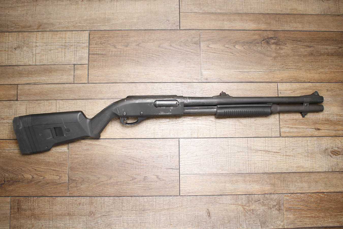 REMINGTON 870 Police Magnum 12GA Police Trade-In Shotgun with Magpul Stock and Extended Mag Tube