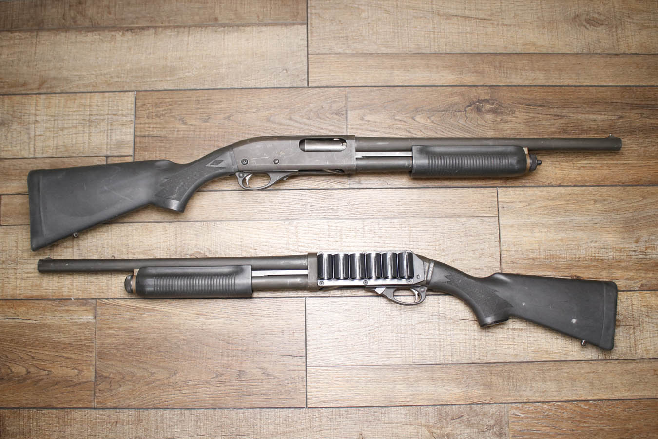 REMINGTON 870 Police Magnum 12 Gauge Pump-Action Police Trade-In Shotgun with Synthetic Stock