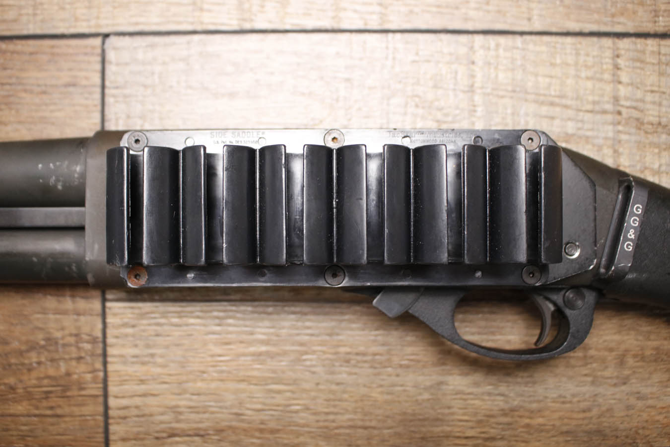 REMINGTON 870 Police Magnum 12GA Police Trade-In Shotguns with Extended Mag Tube, Rifle Sights and Side Saddle
