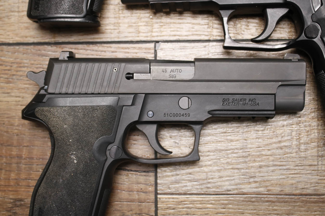 SIG SAUER P227 45 ACP Police Trade-In Pistol with Night Sights (Fair Condition)