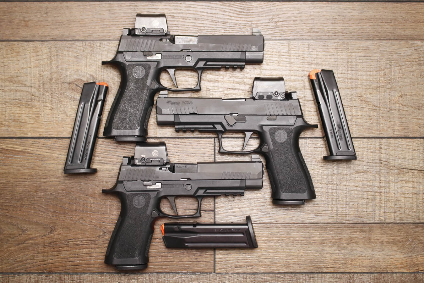 SIG SAUER P320 Full Size 9mm Police Trade-In Pistol with Romeo 2 Red Dot and Night Sights (Good Condition)