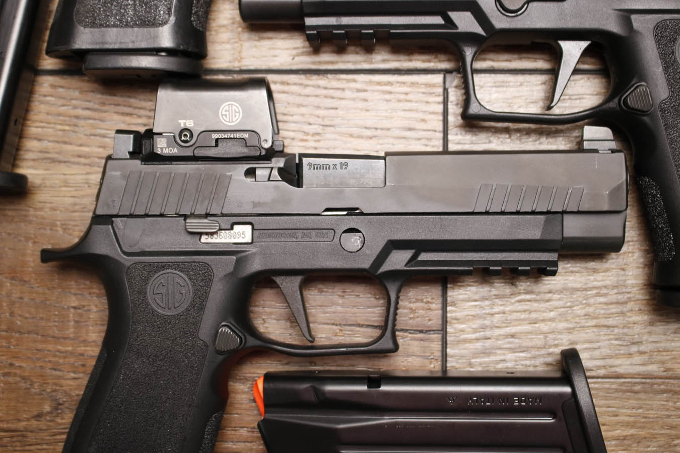 SIG SAUER P320 Full Size 9mm Police Trade-In Pistol with Romeo 2 Red Dot and Night Sights (Good Condition)