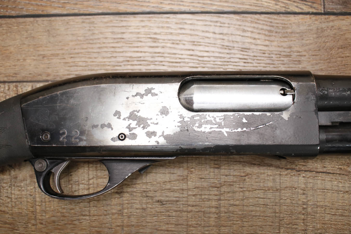 REMINGTON 870 Wingmaster 12GA Police Trade-In Shotgun with Synthetic Stock