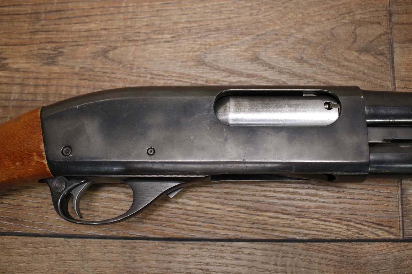 REMINGTON 870 Magnum 12GA Police Trade-In Shotgun with Wood Stock