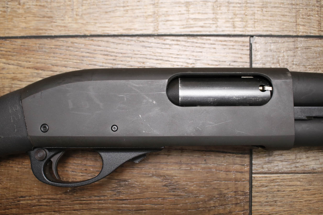 REMINGTON 870 Police Magnum 12GA Police Trade-In Shotgun with Synthetic Stock and Extended Tube Mag