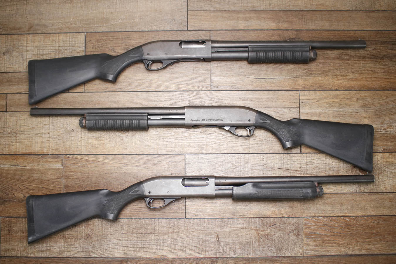 REMINGTON 870 Express Magnum 12 Gauge Police Trade-In Shotgun with Synthetic Stock and 18 Inch Barrel