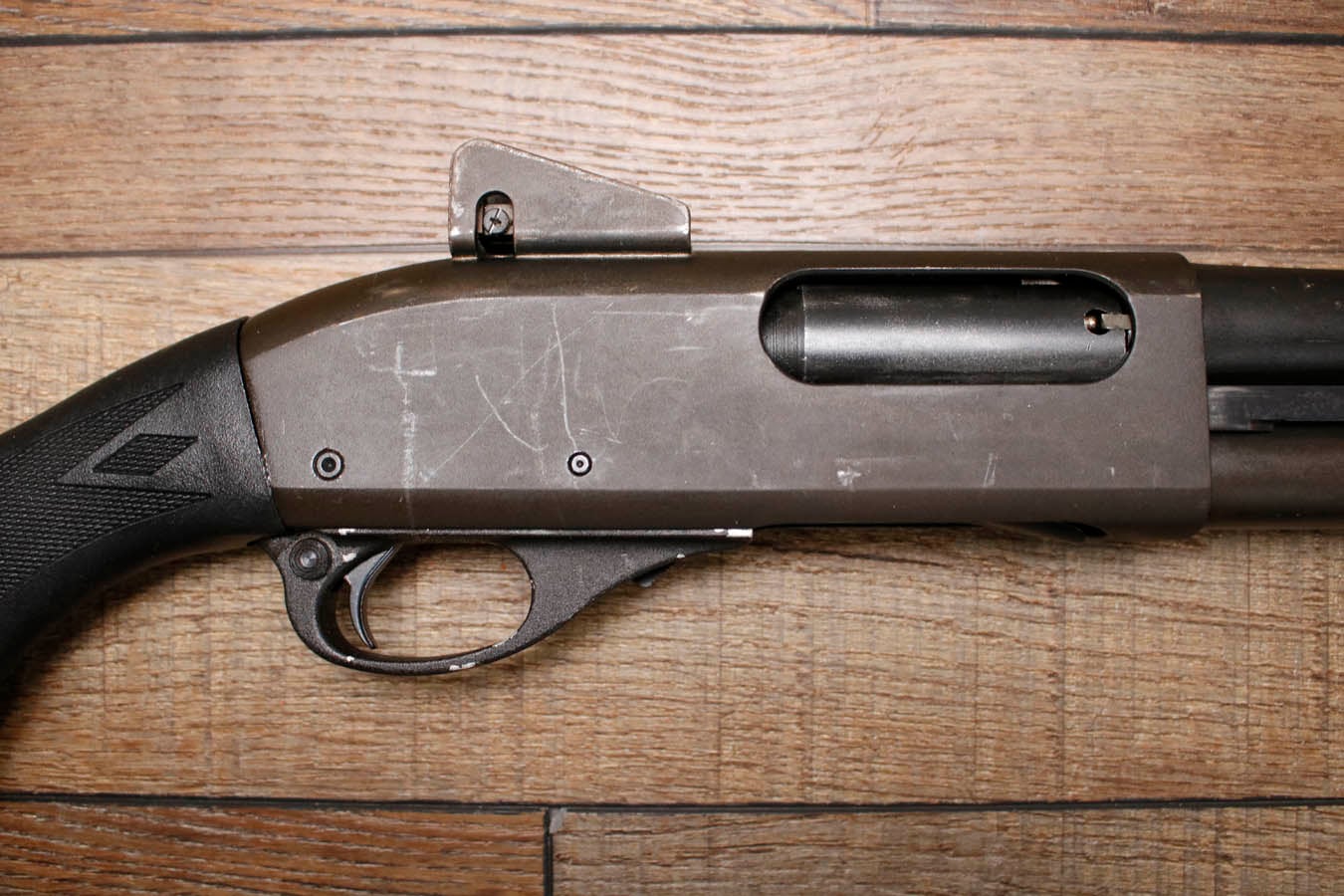 REMINGTON 870 Police Magnum 12GA Police Trade-In Shotgun with Extended Tube Mag and Iron Sights