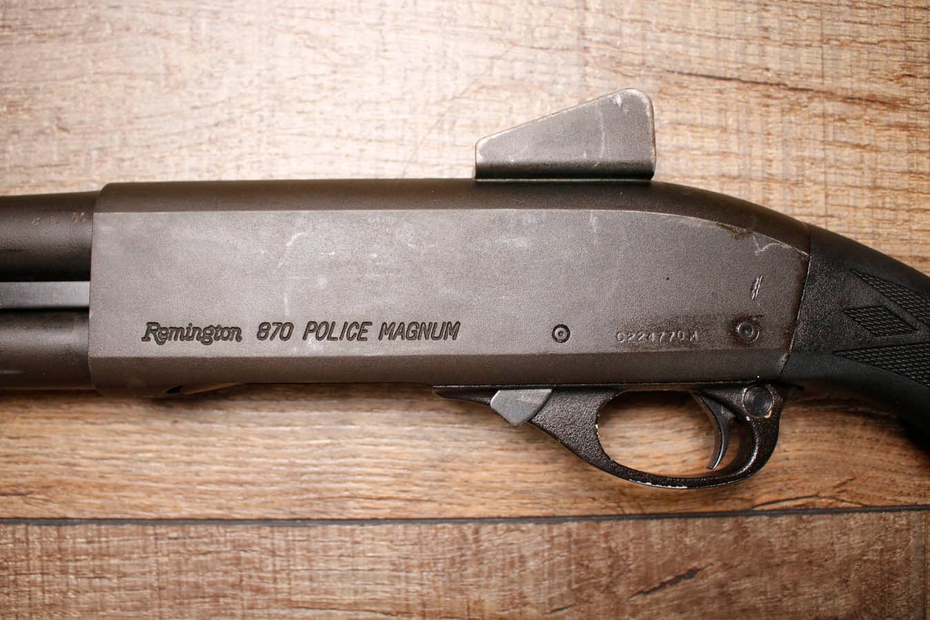 REMINGTON 870 Police Magnum 12GA Police Trade-In Shotgun with Extended Tube Mag and Iron Sights