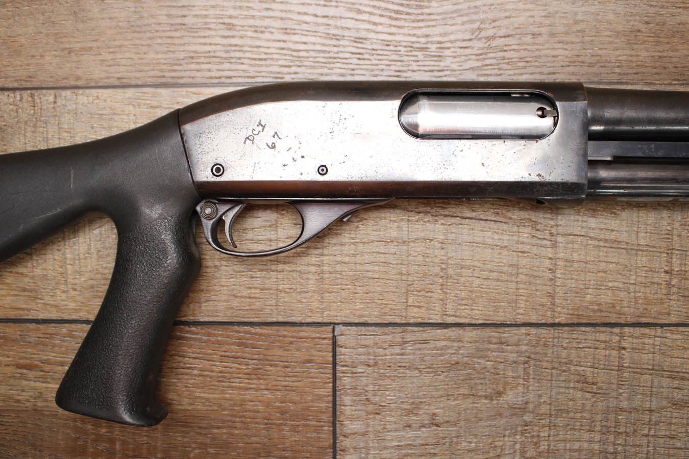 REMINGTON 870 Wingmaster 12GA Police Trade-In Shotgun with Pistol Grip