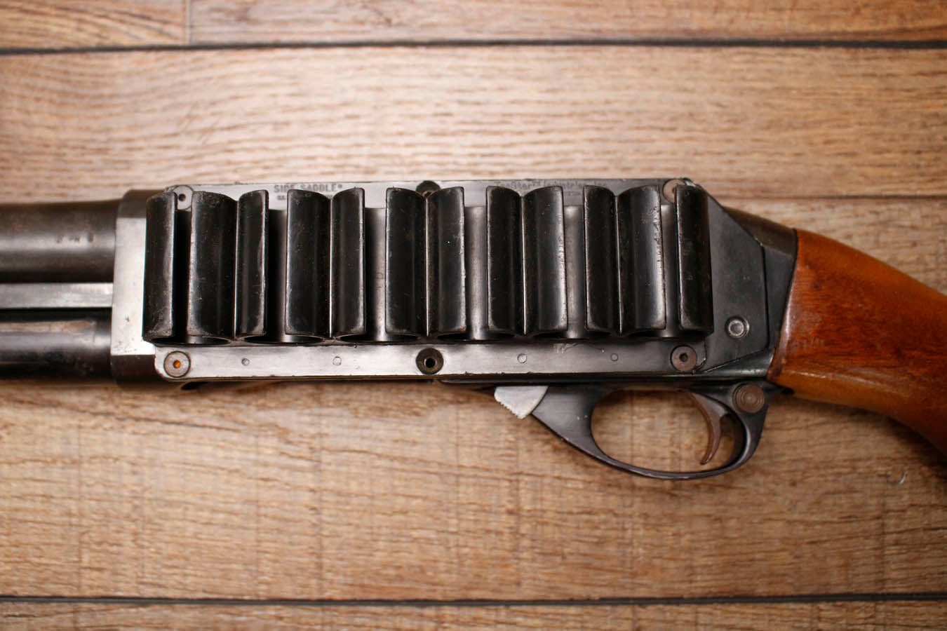 REMINGTON 870 Wingmaster 12GA Police Trade-In Shotgun with Wood Stock