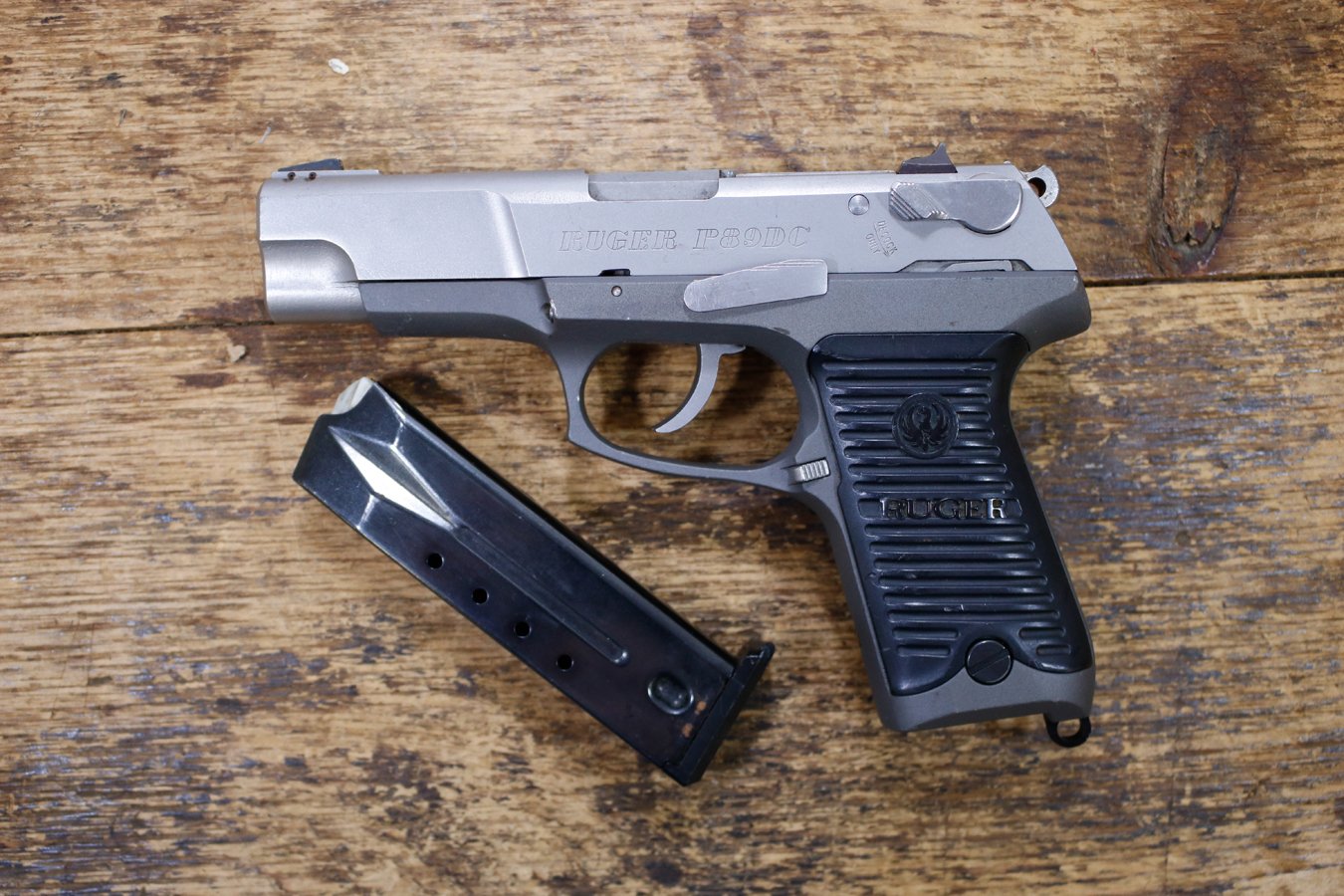 RUGER P89DC 9mm Police Trade-In Pistol