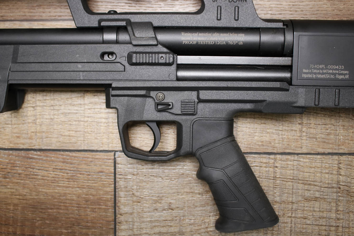 HATSAN Escort 12GA Police Trade-In Shotgun with Weaver Scope