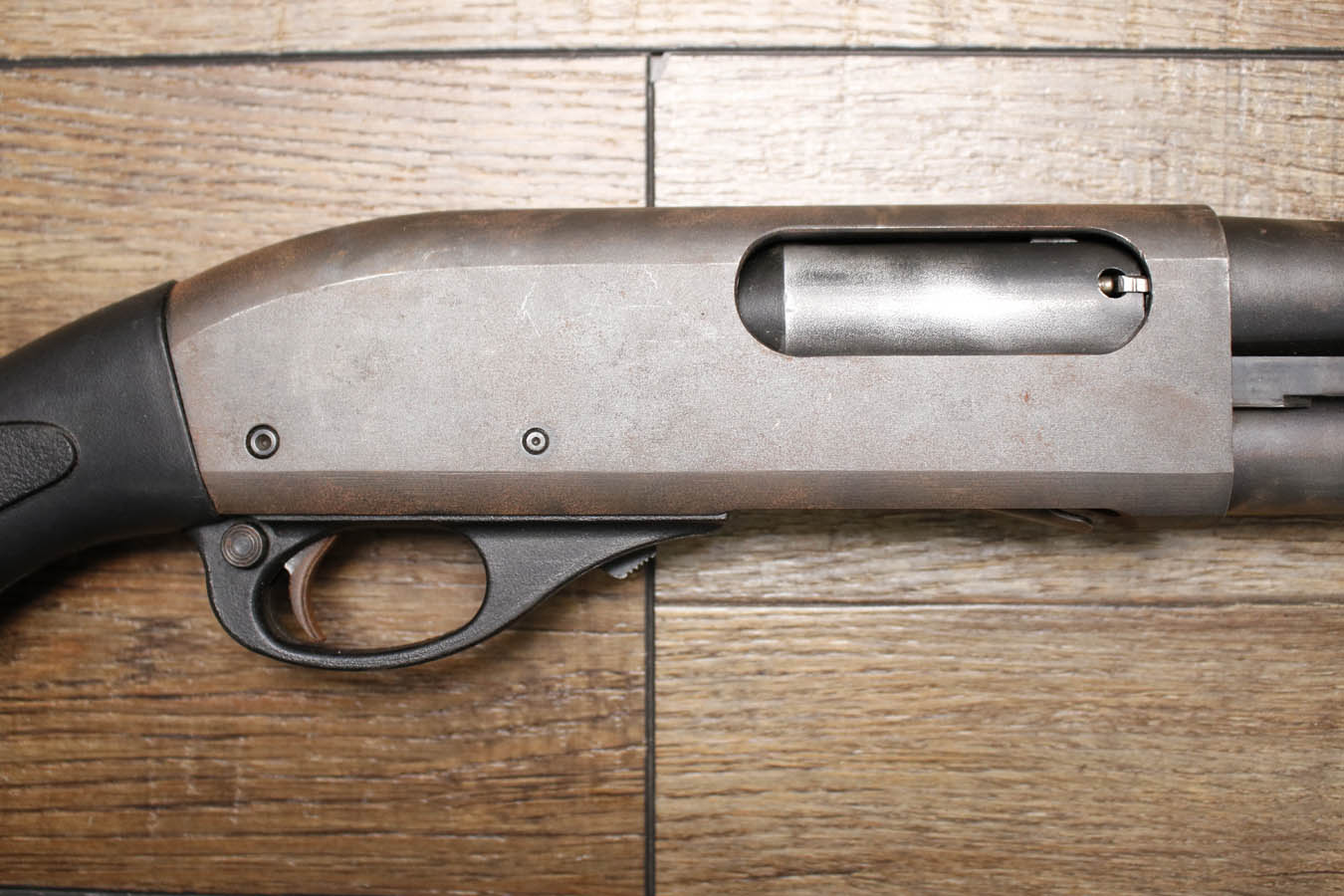 REMINGTON 870 12 Gauge Police Trade-In Shotguns with 18 Inch Barrel and Black Synthetic Stock