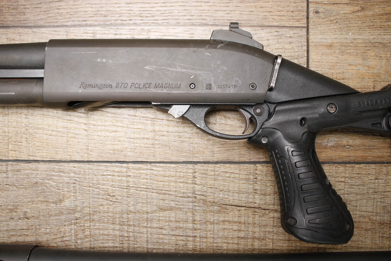 REMINGTON 870 Police Magnum 12GA Police Trade-In Shotgun with Adjustable Stock