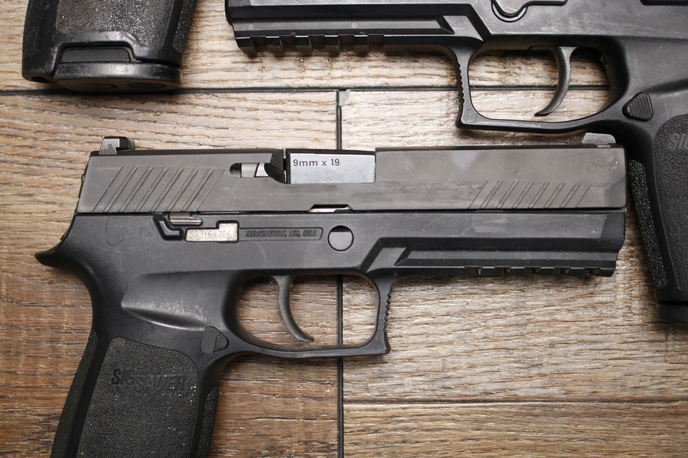 SIG SAUER P320 9mm Full-Size Police Trade-In Pistol with Night Sights (Fair Condition)