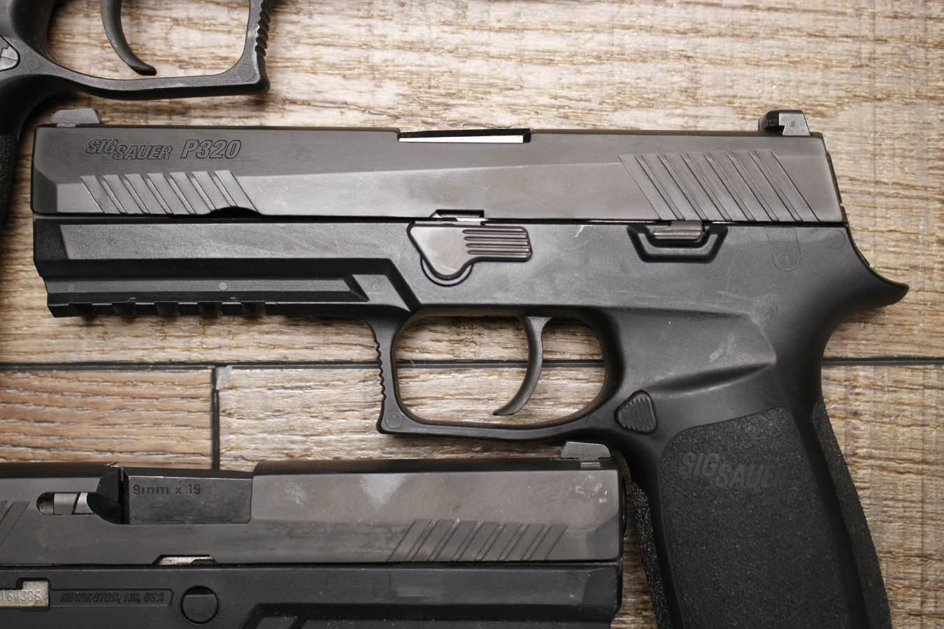 SIG SAUER P320 9mm Full-Size Police Trade-In Pistol with Night Sights (Fair Condition)