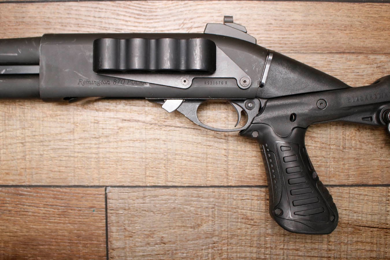 REMINGTON 870 Police Magnum 12GA Police Trade-In Short Barrel Shotgun with Ohio Investigation Unit Stamp