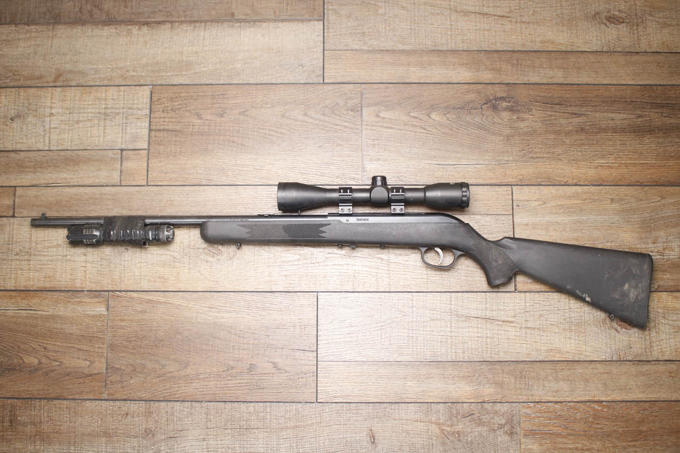 SAVAGE 62 22 LR Police Trade-In Rifle with Scope (No Magazine)
