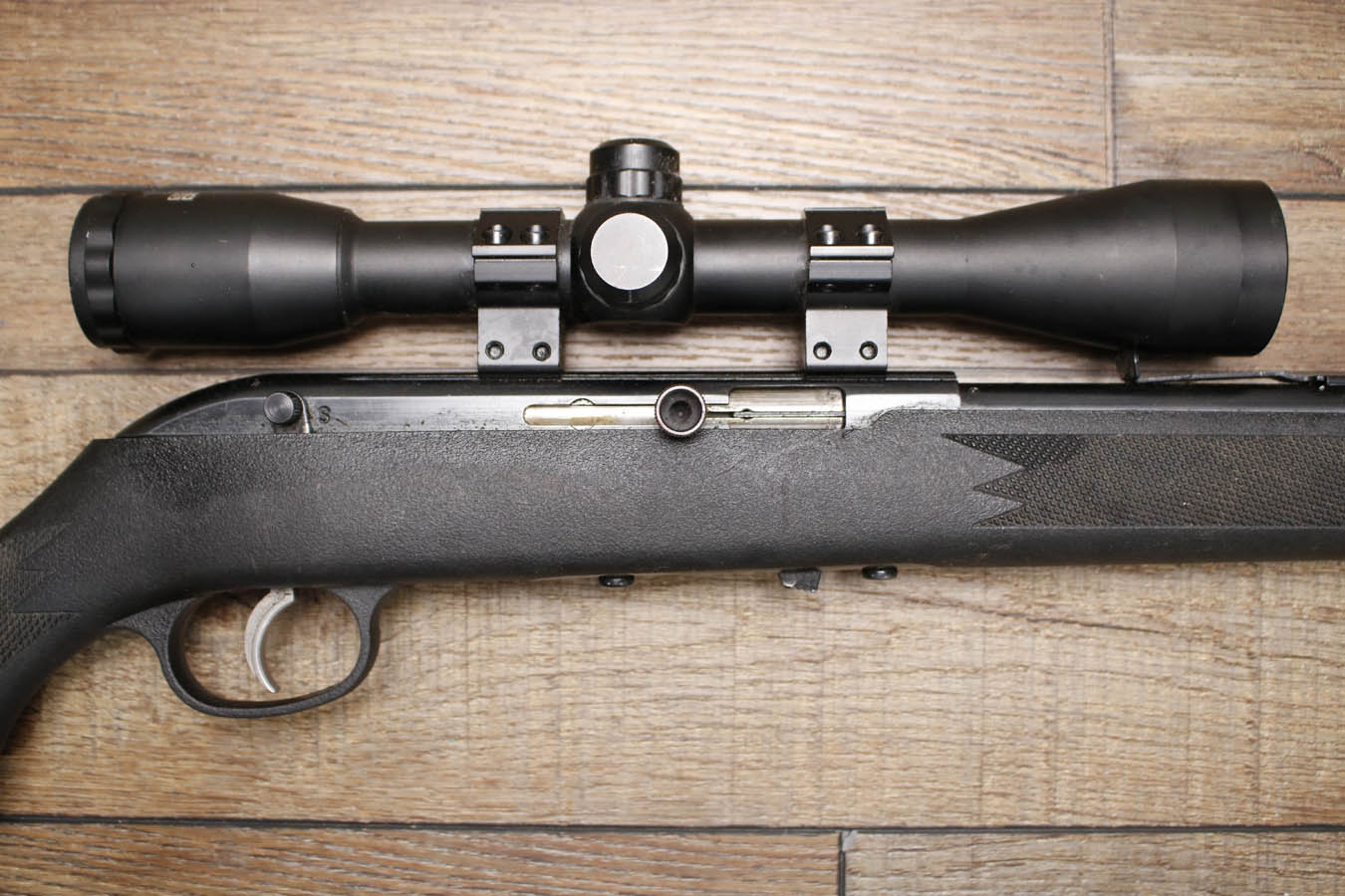 SAVAGE 62 22 LR Police Trade-In Rifle with Scope (No Magazine)