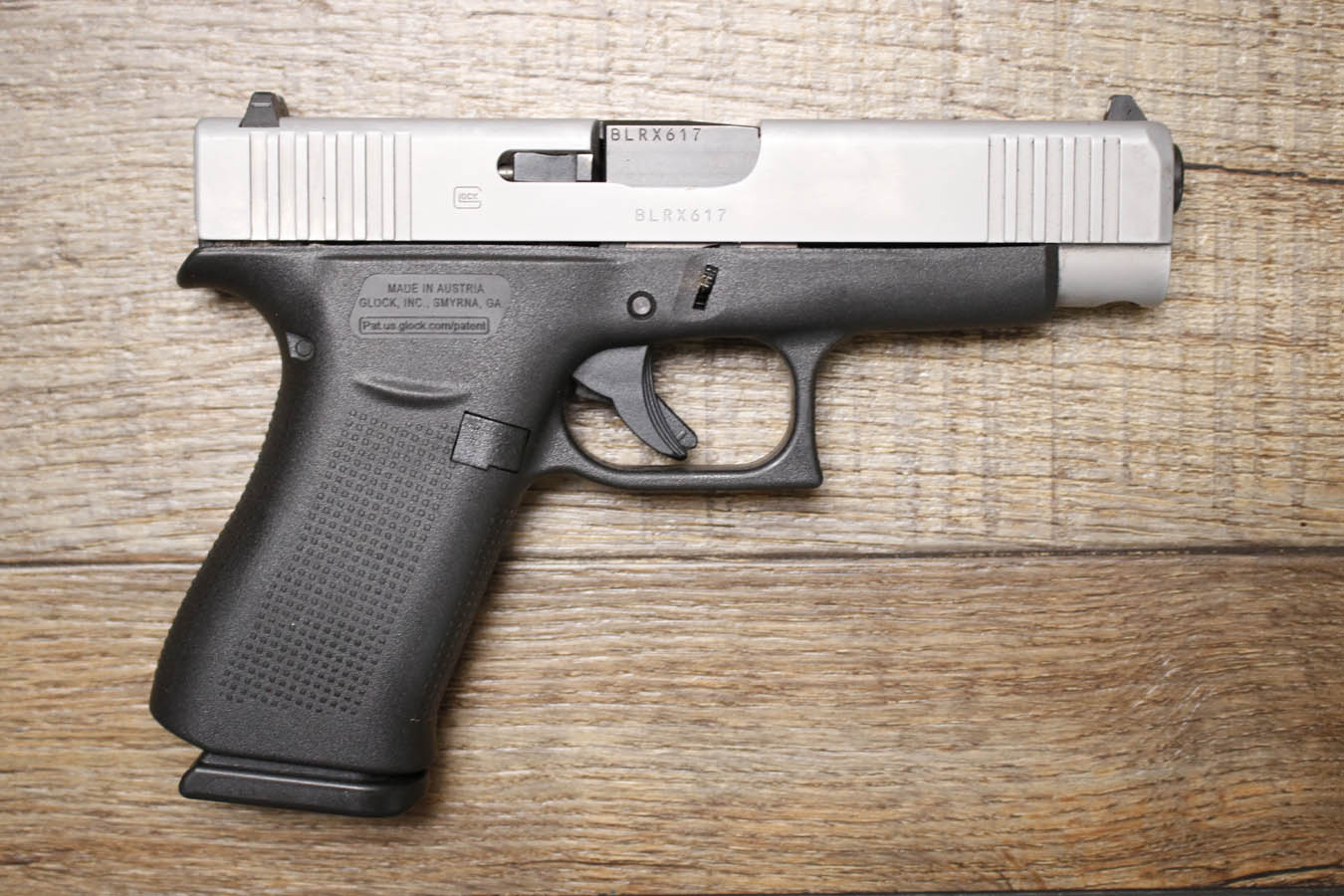 GLOCK 48 9mm Police Trade-In Pistol with Two Tone Finish