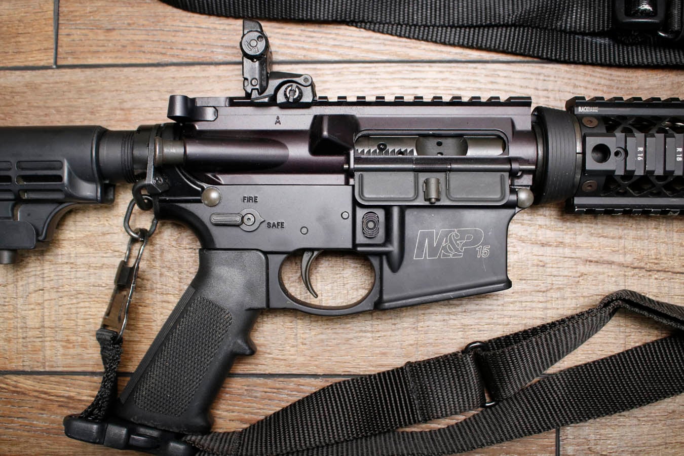 SMITH AND WESSON M&P-15 5.56mm Police Trade-In Rifles with Quad Rail (No Magazine)