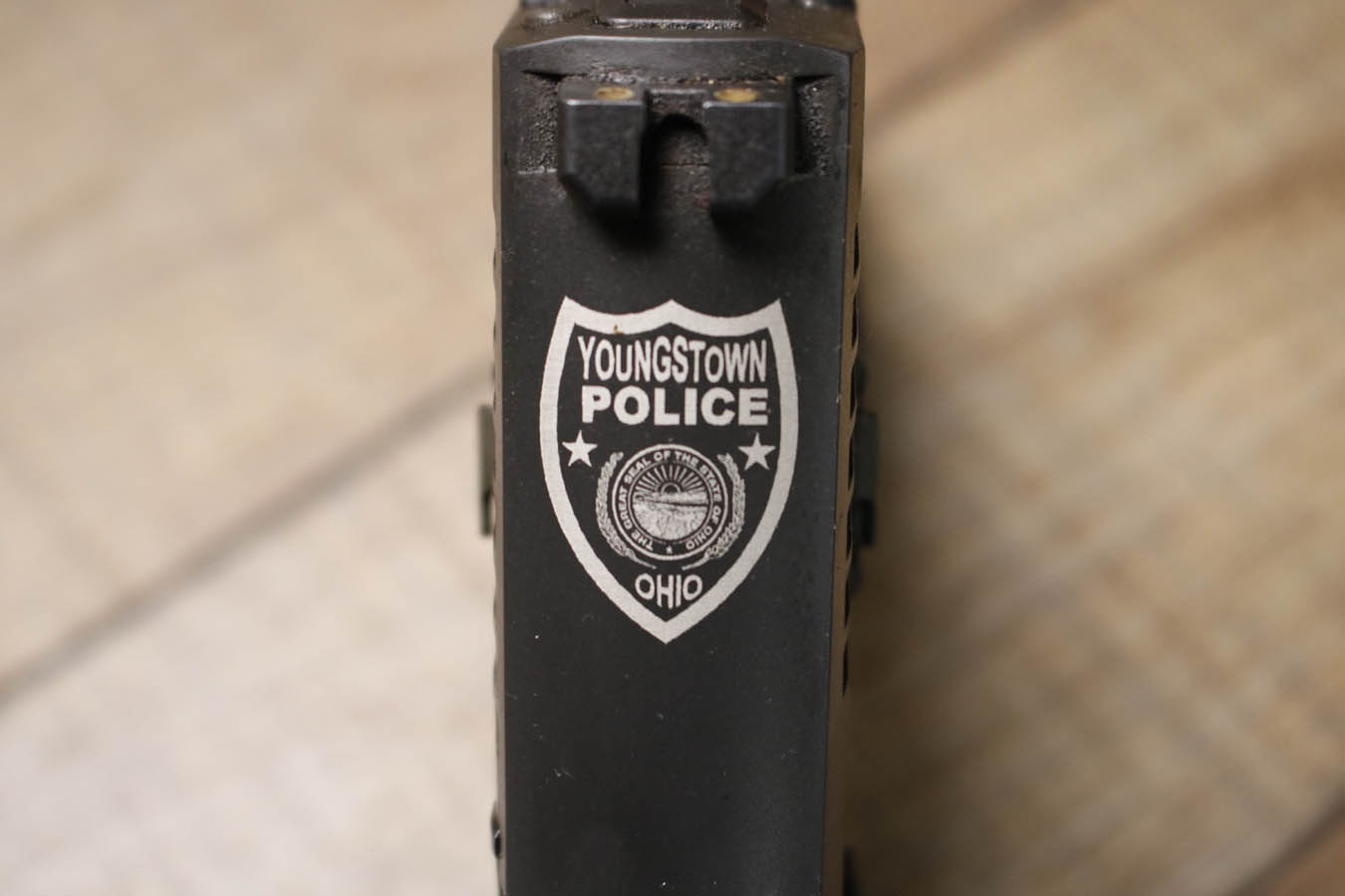 SIG SAUER P320 9mm Police Trade-In Pistol with Youngstown PD Logo (Good Condition)
