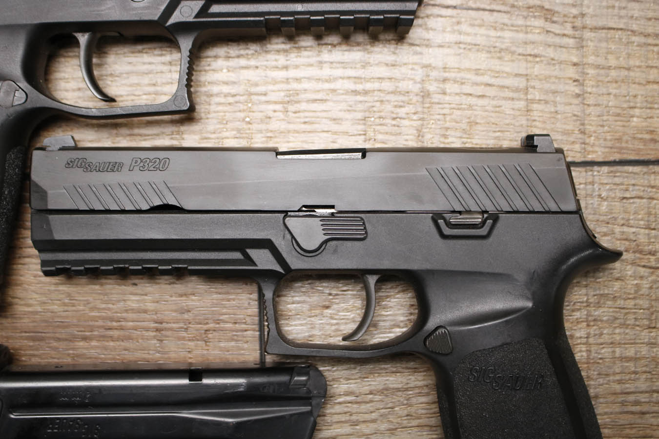 SIG SAUER P320 9mm Police Trade-In Full Size Pistol with Youngstown Ohio PD Logo (Good Condition)