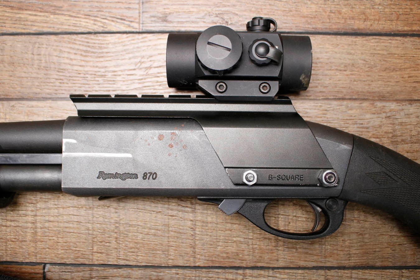 REMINGTON 870 12GA Police Trade-In Shotgun with TruGlo Optic