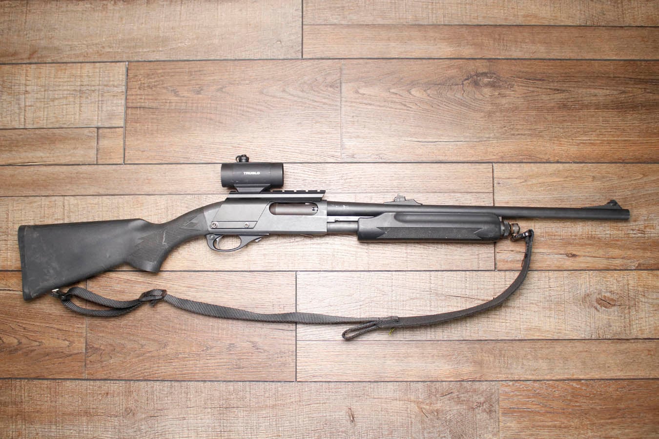 REMINGTON 870 12GA Police Trade-In Shotgun with TruGlo Optic