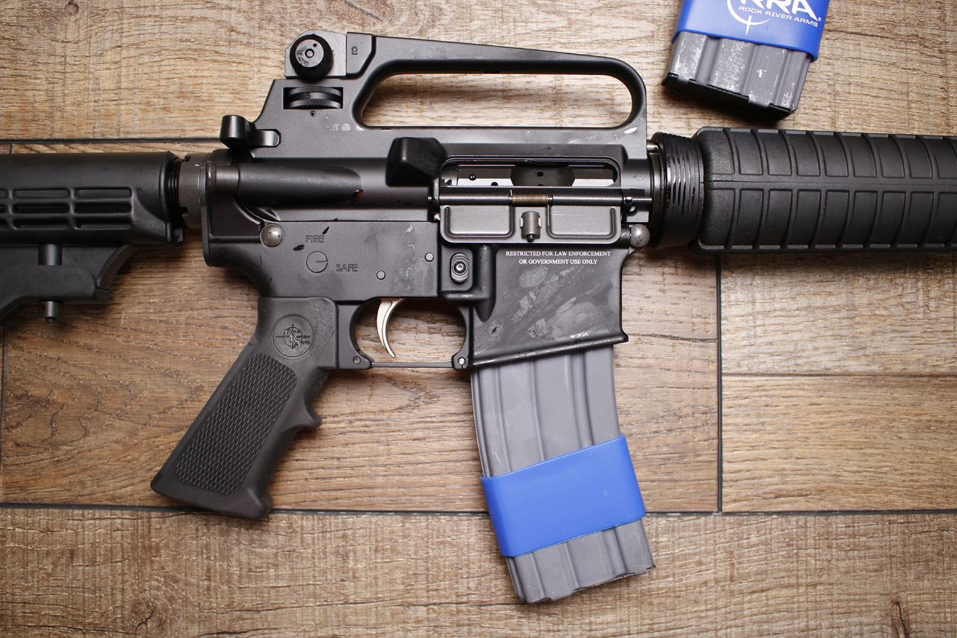 ROCK RIVER ARMS LAR-15M 5.56mm Police Trade-In Rifle (New In Box) Law Enforcement Markings