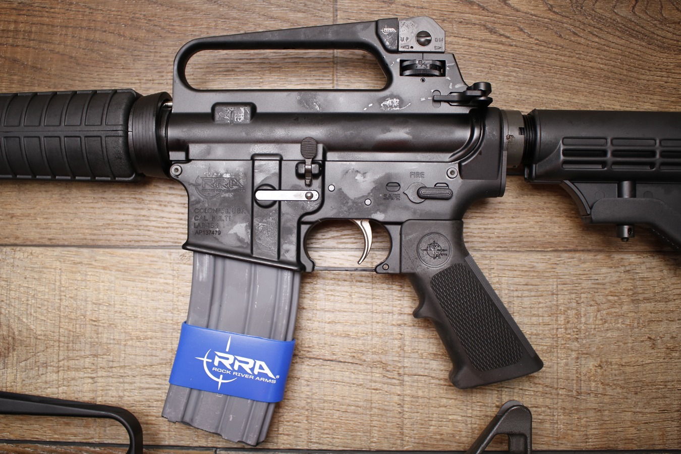 ROCK RIVER ARMS LAR-15M 5.56mm Police Trade-In Rifle (New In Box) Law Enforcement Markings