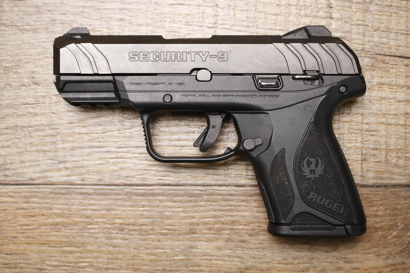 RUGER Security-9 Compact 9mm Police Trade-In Pistol