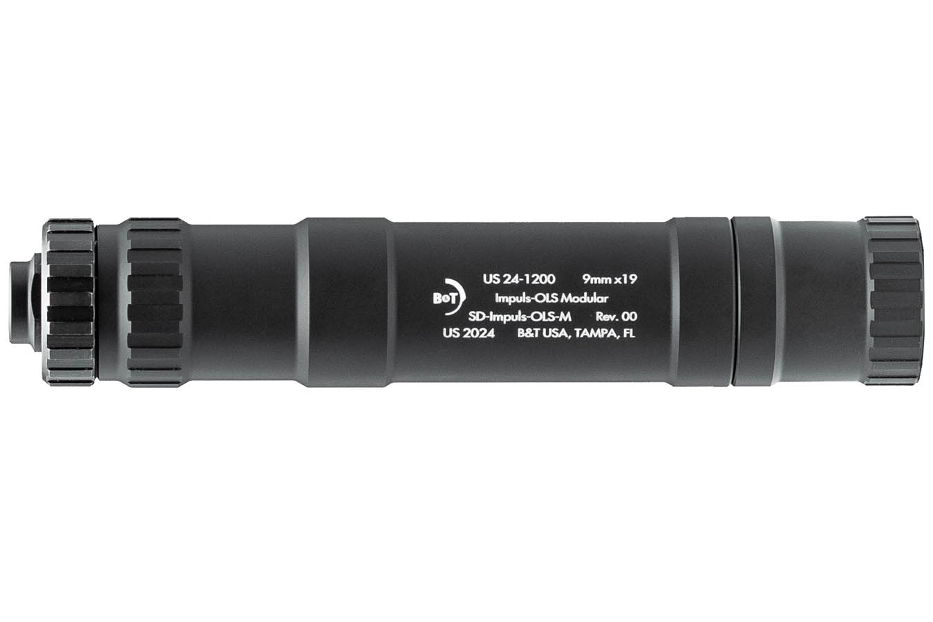 BRUGGER AND THOMET Impuls OLS M 9mm Modular Suppressor with 1/2×28 Impuls Device