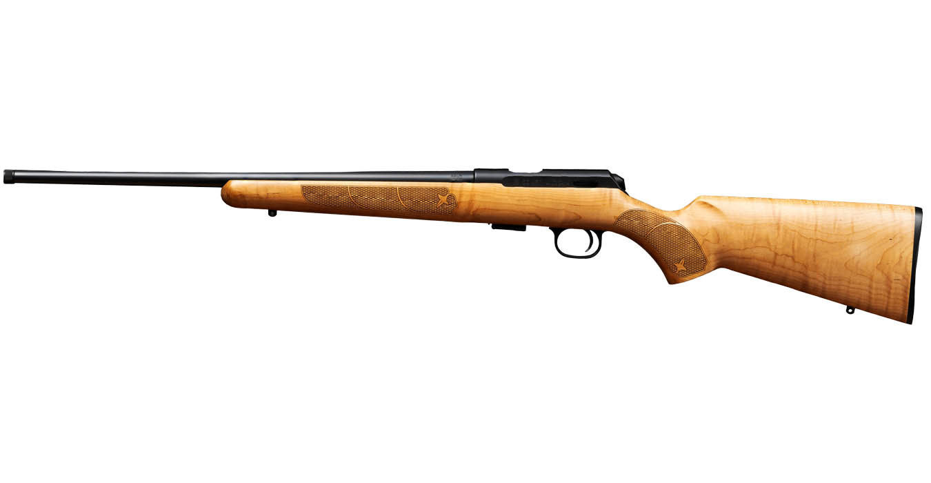 CZ 457 American 22LR Bolt-Action Rifle with AAAA Maple Stock and Threaded Barrel