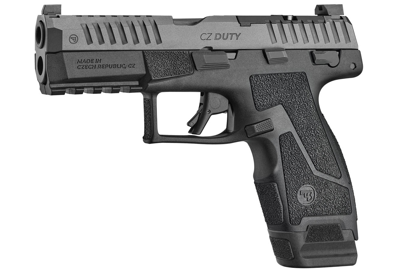CZ Duty 4.0C 9mm Optic Ready Compact Pistol with Night Sights and Manual Safety