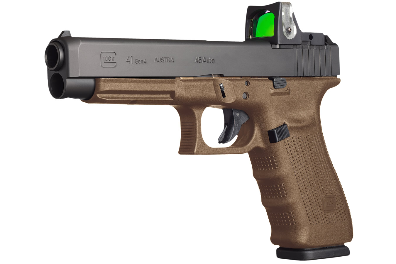 GLOCK 41 MOS 45 Auto 13 Round Flat Dark Earth Frame (Gen4)