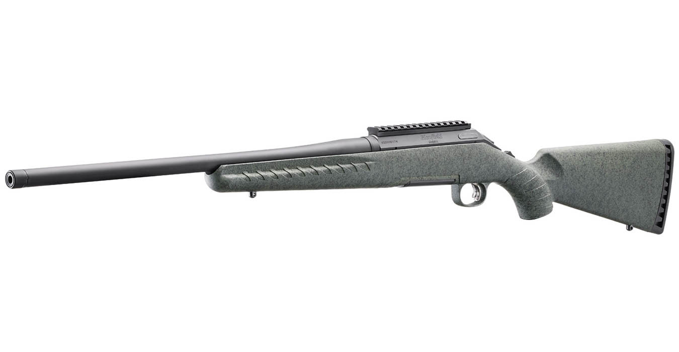 GLENFIELD Model A 308 Win Bolt-Action Rifle with Moss Green Splatter Stock and Threaded Barrel