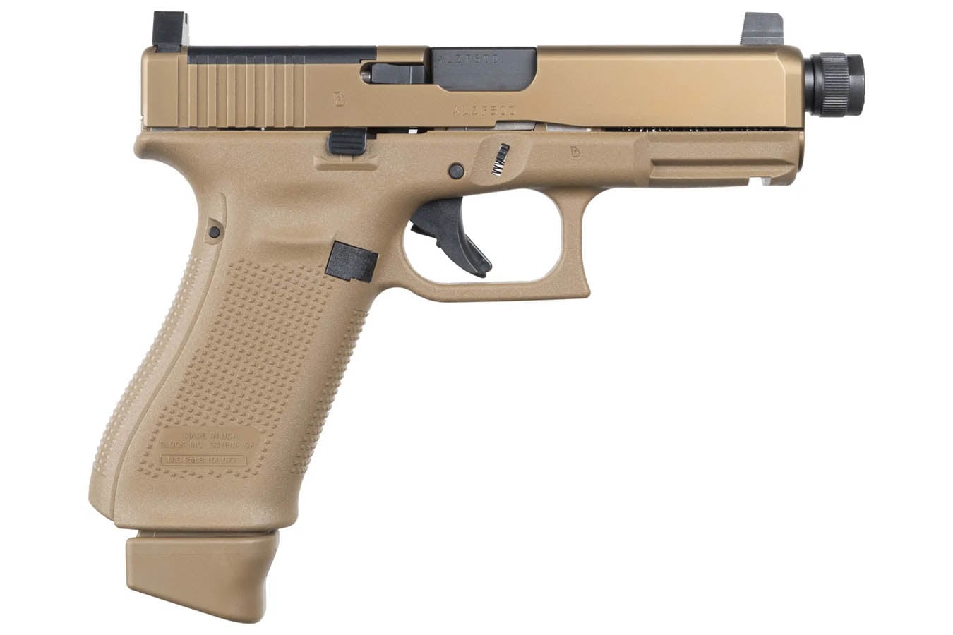 GLOCK 19X V 9mm Optic Ready Semi-Auto Pistol with Threaded Barrel (Made in USA)