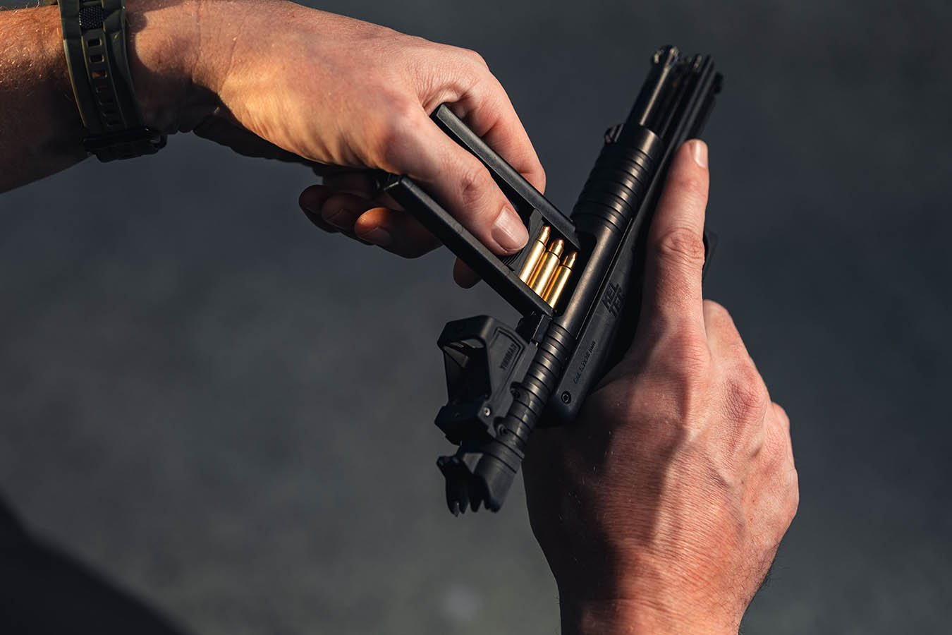 KELTEC PR57 5.7x28mm Black Optic Ready Pistol with Two 10-Round Stripper Clips