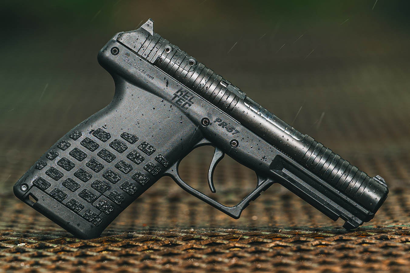 KELTEC PR57 5.7x28mm Black Optic Ready Pistol with Two 10-Round Stripper Clips
