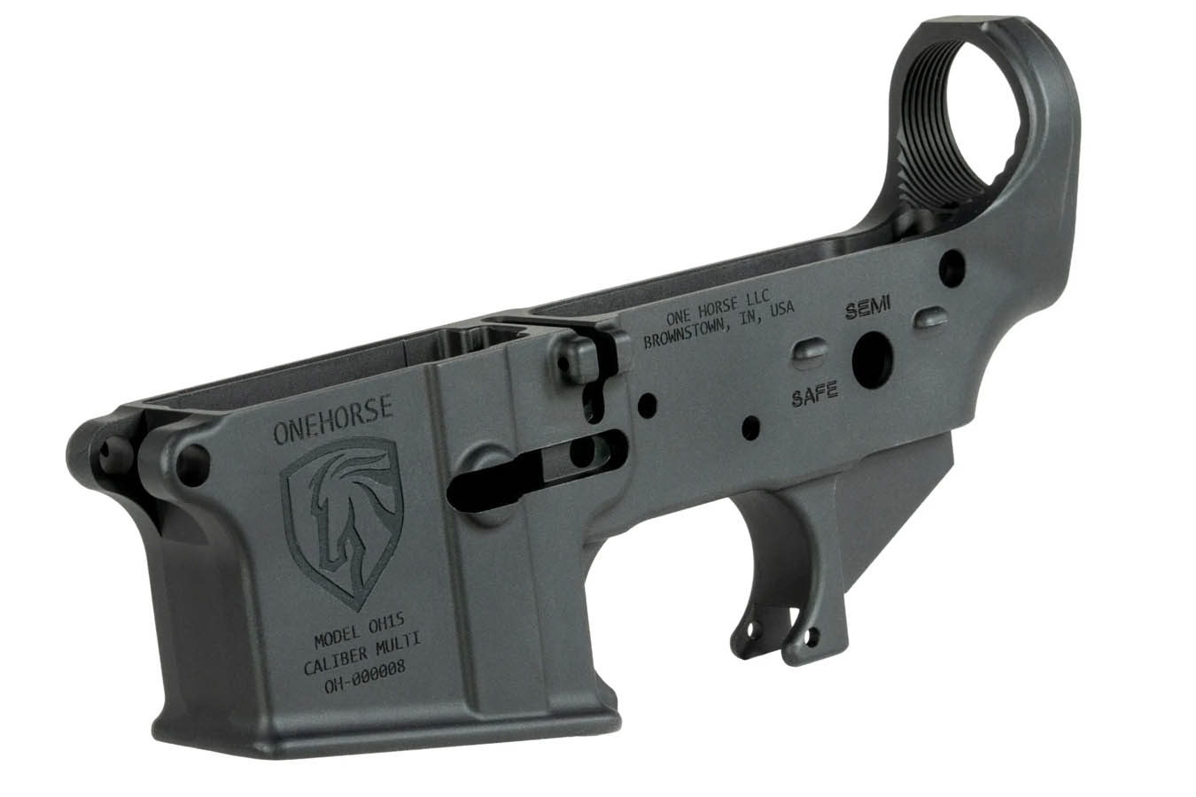ONE HORSE AR-15 Mil-Spec Stripped Lower Receiver