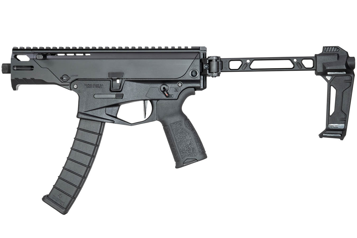 TAURUS RPC 9mm Roller Delayed Pistol with Strike Industries Brace