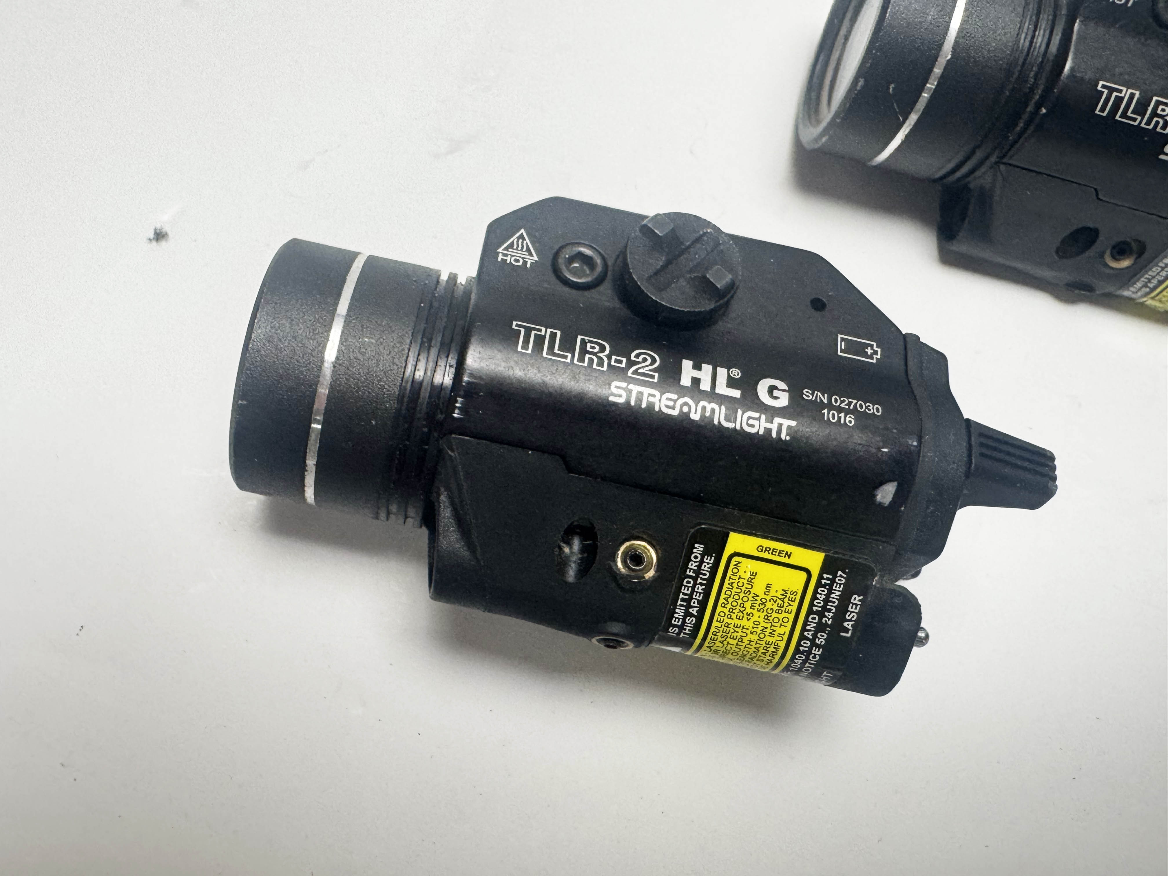 STREAMLIGHT TLR-2 HL G Police Trade-in Weapon Light/Laser Combo